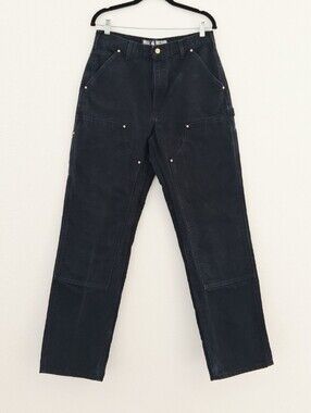 Carhartt B01 BLK Double Knee Carpenter Workwear Pant Duck Canvas USA Made